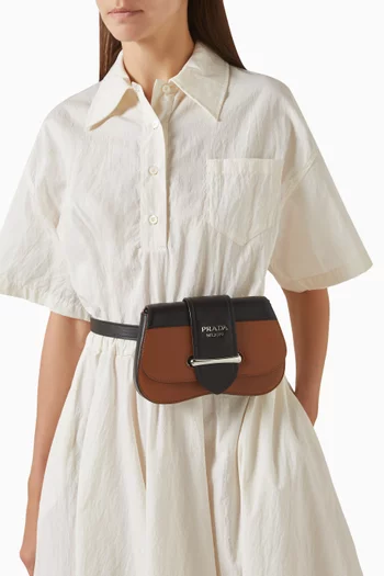 Sidonie Belt Bag in Leather