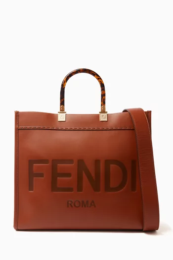 Unused Medium Sunshine Tote Bag in Leather