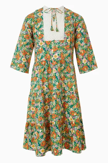 Isla Crochet Maxi Kaftan