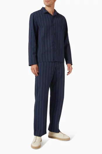 Bayham Textured Striped Pants
