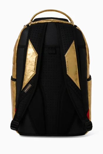 Gold Weathered Backpack
