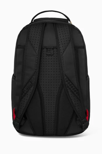 Camouflage Embossed Shark Backpack