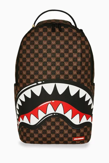 Sharks in Paris Check Backpack