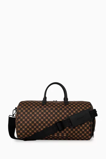Sharks in Paris Bubble Check Duffle Bag