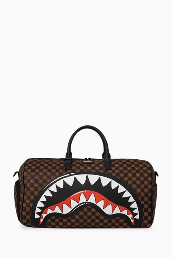 Sharks in Paris Bubble Check Duffle Bag