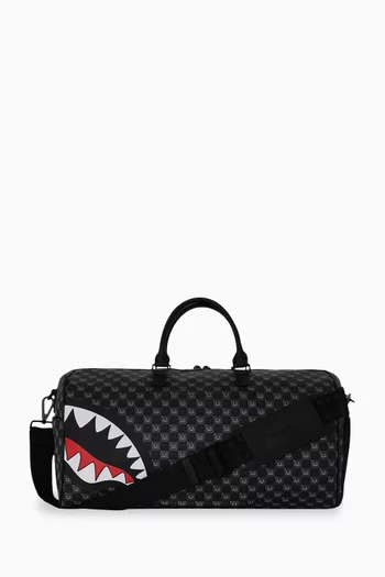 Sharks in Paris Bubbly Check Travel Bag