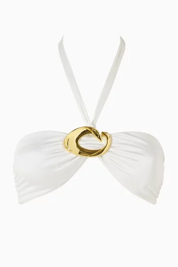 Coast Halo Bandeau Bikini Top