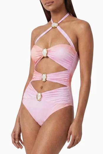 Diamond Moonstone One-piece Swimsuit