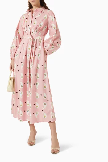 Emily Shirtdress in Cotton Poplin