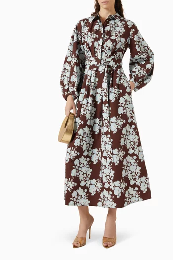 Emily Shirtdress in Cotton Poplin
