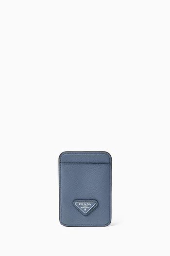 Card Holder in Saffiano Leather