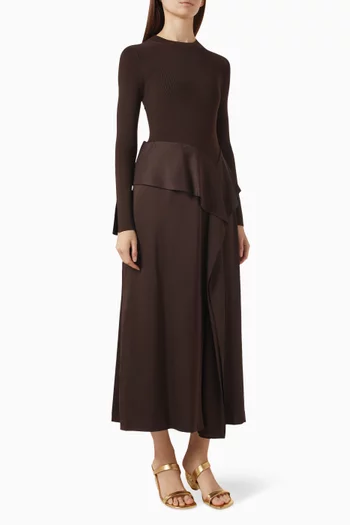 Ornella Knit Dress in Rayon
