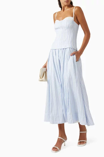 Quinlin Bustier Midi Dress