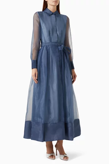 Montgomery Button-up Midi Dress