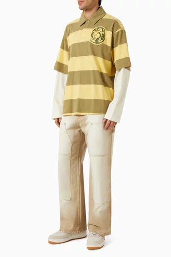 Distressed Astro Carpenter Pants in Denim