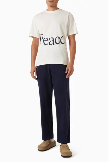 Jumbo Wordmark T-shirt in Cotton