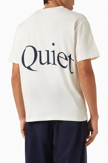 Jumbo Wordmark T-shirt in Cotton