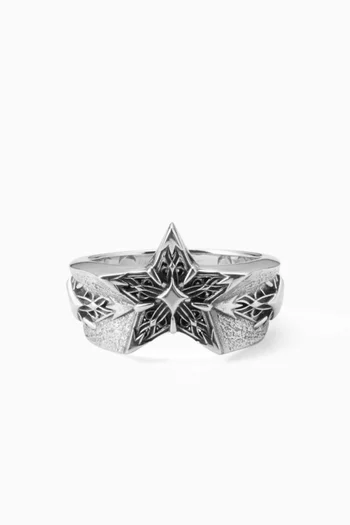 Stella Notre Dame Ring in Sterling Silver