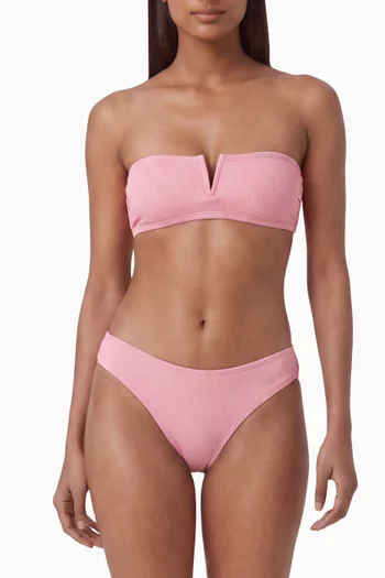 Arcade Bandeau Bikini Top