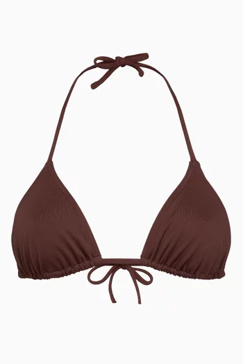Mouna Triangle Bikini Top