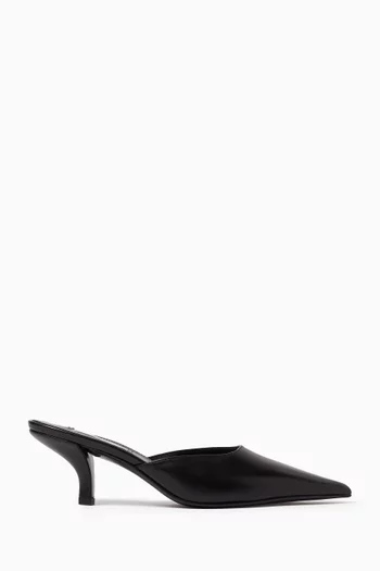 Sharp 55 Mules in Leather