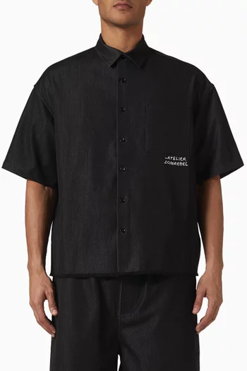 Goombah Shirt in Denim