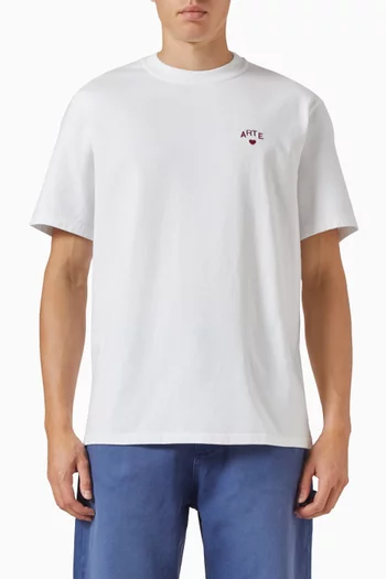 Heart T-shirt in Cotton
