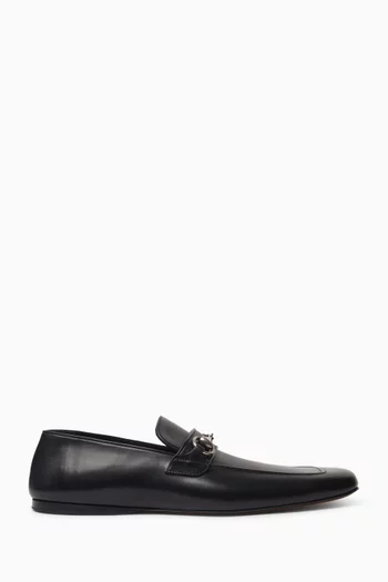 Horsebit Loafers in Leather