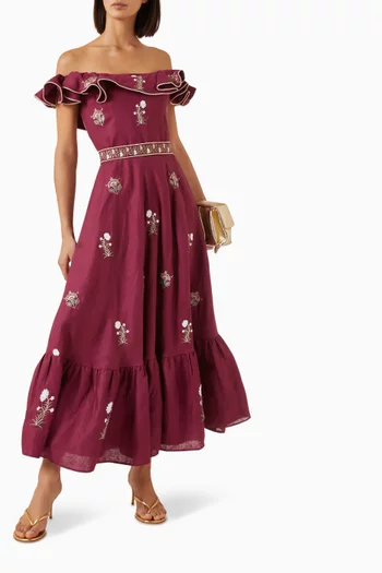 Malika Maxi Dress in Cotton