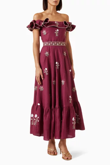 Malika Maxi Dress in Cotton