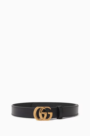 Cut GG Marmont Thin Belt