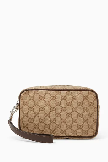 Small Essence Classic Pouch in Coated GG Canvas