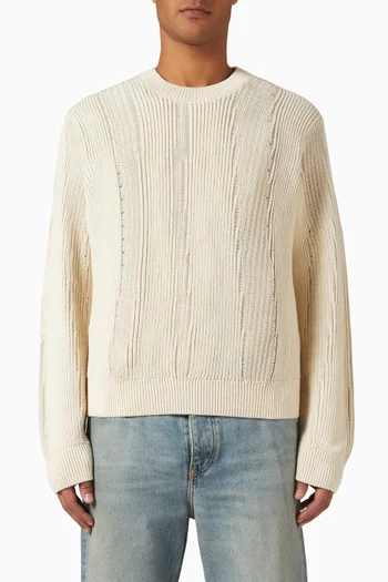 Bently Knit Sweater in Cotton