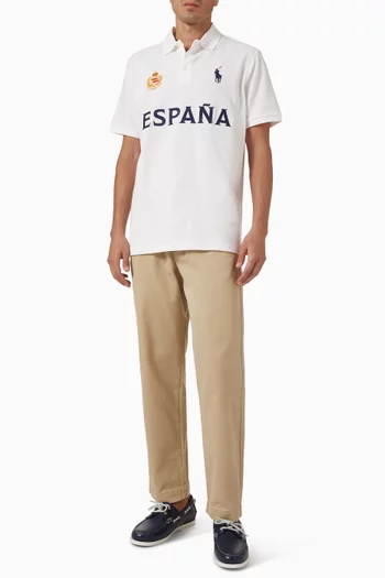 Espana Logo Polo T-shirt in Knit