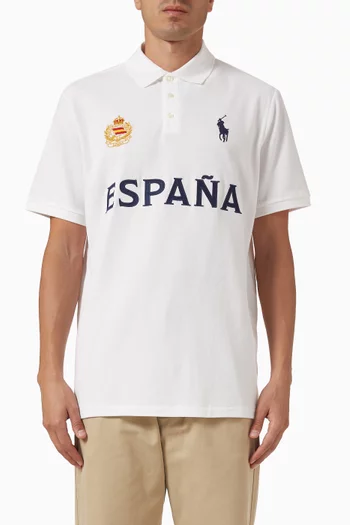 Espana Logo Polo T-shirt in Knit