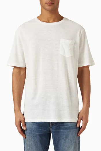 Logo Embroidered T-shirt in Knit