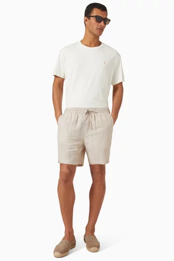 Woven Shorts in Linen