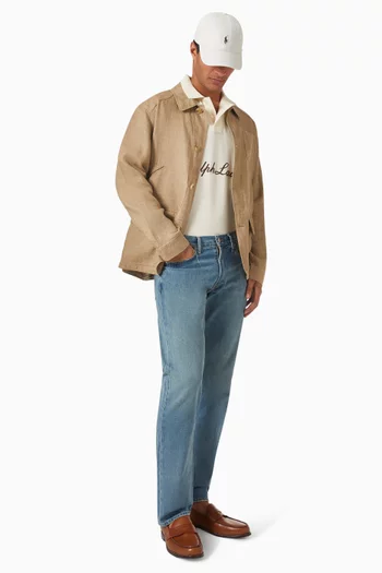 Straight-leg Jeans in Denim