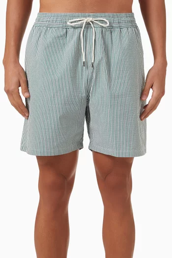 Traveler Logo Swim Shorts