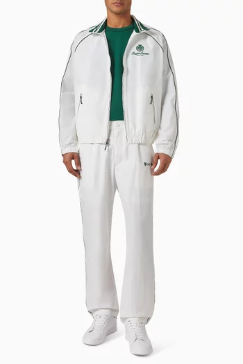 The Oakfort Embroidered Windbreaker Jacket