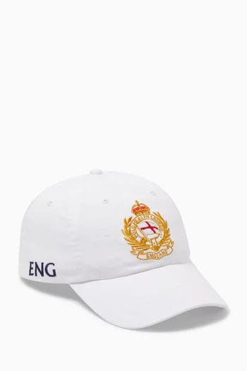 England Classic Baseball Cap in Cotton-twill