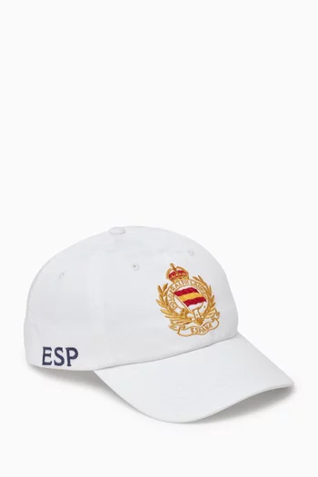 Spain Classic Baseball Cap in Cotton-twill