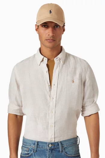 Newport Baseball Cap in Cotton