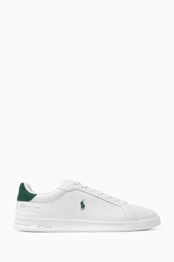 Heritage Court II Sneakers in Leather