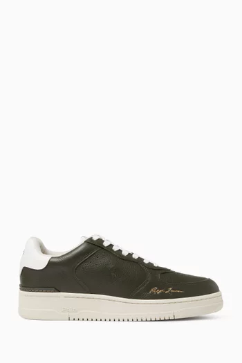 Masters Court Signature Sneakers in Leather