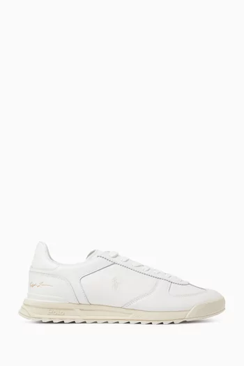 Varick Signature Sneakers in Leather