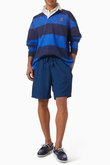 Striped Rugby T-shirt in Jersey