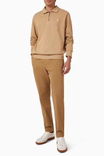 Quarter Zip Sweatshirt in Knit