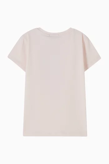 Bag-print T-shirt in Cotton