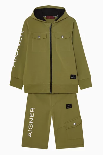 Cargo Sweat Shorts